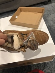 UGG K LOWMEL Shearling Lined Chestnut