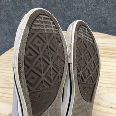 Converse Shoes Junior 4 Chuck Taylor All Star Double Tongue Gray Low Top 662626F