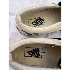 Vans Kids Checkerboard Slip-On Sneakers Black White US 12.0 Kids 721356