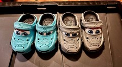 Rusteez Cars Clog Crocs Lookalike Toddle Size 2 Disney Pixar Cars