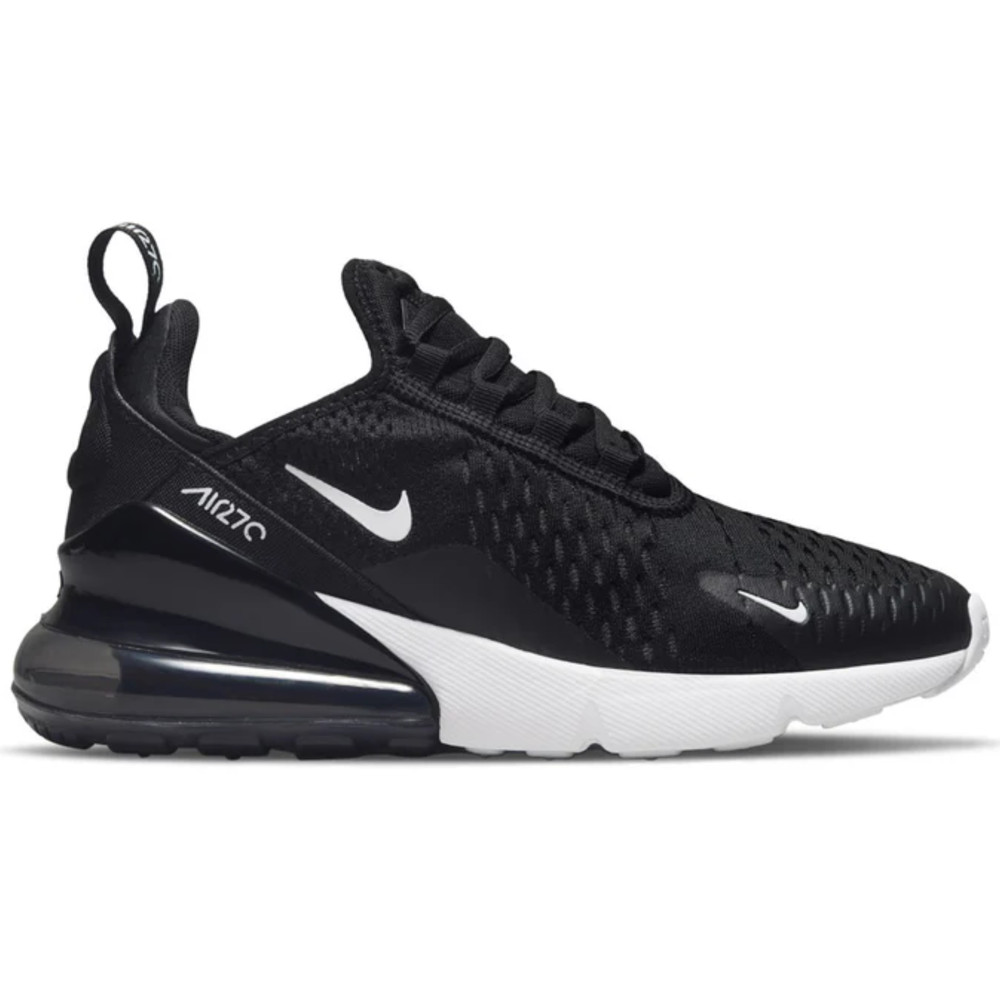 NIKE AIR MAX 270 Black White Anthracite Kids Size 3.5-7 Casual Shoe 943345-001