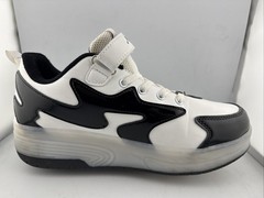 Led Light up Roller Skates Shoes Sport Sneaker Boys Girls Kids Rechargeable