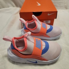 Nike Flex Runner 4 PS Pink Foam Royal Pulse Kids Running IF2894-601 Size 8c