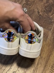 Adidas Superstar Shell Toe Holographic Metallic Baby Shoes Toddler Sneakers 6K