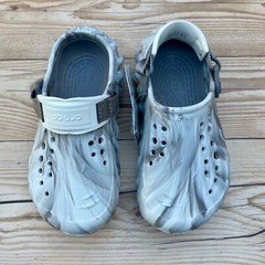 Crocs Echo Marbled Clog Kids Size J5 / Women’s Size 7