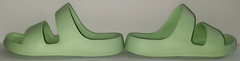 light green size 1-2 kids Gender-Neutral Double-Strap EVA Slide Sandals Old Navy