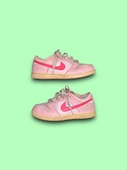 Nike Dunk Low Triple Pink DH9756-600 Size 2.5y Athletic Shoes 2022 Sneakers