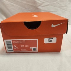 Nike Flex Runner 4 PS Pink Foam Royal Pulse Kids Running IF2894-601 Size 8c
