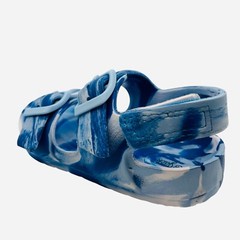 Toddler Ade Footbed Open D Toe Hook And Loop Heel Strap Sandals Blue Cat & Jack