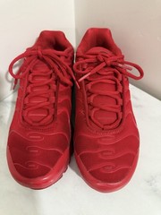 Nike Air Max Plus University Red GS Mesh Kids Sneakers DM8877-600 Cushioned