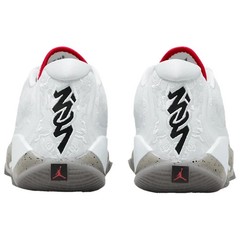 Air Jordan Zion 3 (Size 5.5Y) „White/Grey/Red“ Boys Grade School Basketball Shoe
