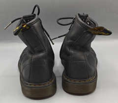 Dr. Martens Docs 1460 J Combat Boots SIZE M4 L5 EU36 Black Leather Side Zip BP