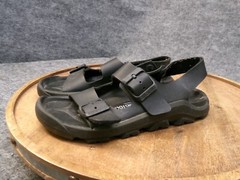 Birkenstock Mogami Kids Black Slingback Sandals Slides Size 33 US 2 Narrow