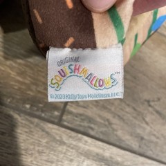 ORIGINAL SQUISHMALLOWS Christmas Reindeer Slippers Size 13-1 Kids Used