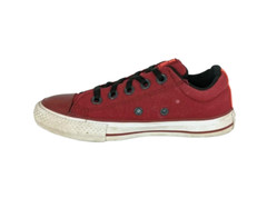 Converse All Star Maroon Canvas Oxford Sneaker Shoes Unisex Youth Size 13