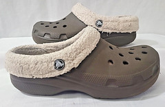 Crocs Classic Fleece Lined Dual Comfort Unisex Clogs Sizes M 7 / W 9