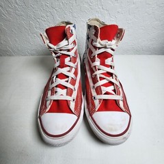 Converse Chuck Taylor All Star High Top Shoes Junior 6 USA Flag Stars Stripes