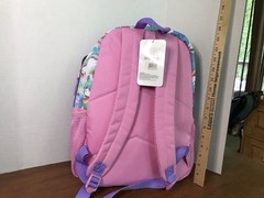 Bioworld Unicorn Backpack Lunch Kit etc 16×4.5×4.5″ School/Travel Padded straps