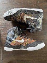 Nike Kobe 9 Elite Protro – Black/Metallic Silver – NWOB 5.5Y / 7W ‘Masterpiece’