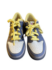 Nike dunk low Frankenstein boys, blue and yellow kids sneakers size 3Y