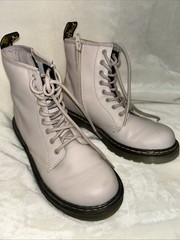 Dr Martens Combat Boots Zavala Beige 4
