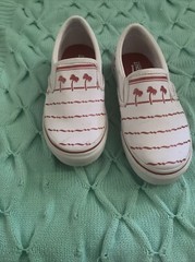 In-N-Out Authentic Drink Cup Palm Tree Shoes Youth Kids 3 Slip On