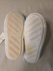 Cute! NO BOUNDARIES KidsSize 5-6 Easy On Memory Foam Teddy Bear Slippers