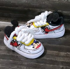 Custom Mickey Mouse Sneakers | Birthday gift | Kids Custom Shoes