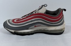 Nike Air Max 97 GS White Red Reflective Silver 921522-017 Size 7Y