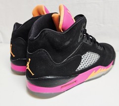 Nike Air Jordan 5 Floridian Black 2013 Retro GS 440892-067 sz 5.5Y Woman’s 7