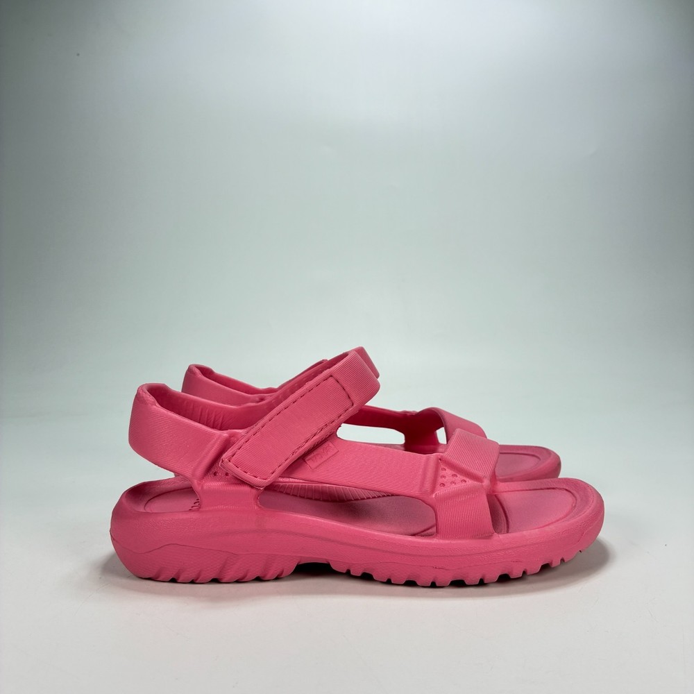 Teva Hurricane Drift Pink Lightweight Casual Adjustable Sport Sandals Youth Sz 1