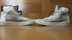 Nike Blazer Mid ’77 Size 11.5C Youth Sneakers Shoes GS Guava Ice Night Maroon
