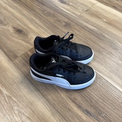 PUMA Unisex Kids SZ 13C Tie Non-Slip Leather Upper Casual Sneakers Shoes