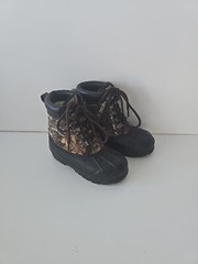 Magellan Outdoors Waterproof Boots Youth 2 Brown Ankle Top Lace Up 157861