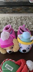 Grinch Low Top Hook & Loop Light-Up Sneakers Pink/White US 11
