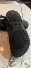 Crocs Kids‘ Classic Clogs Black SIXE J3 US Ex Pre-owned Great Condition