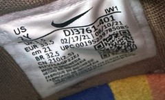 Nike Lebron 18 Low Space Jam Little Kids Size 2Y Youth (UK1.5/EU33.5) DJ3761-401