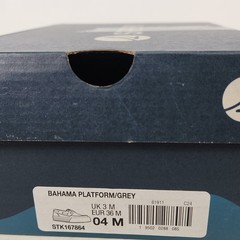 Size 4 Big Kids – SPERRY Bahama Platform – Grey