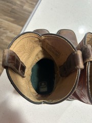 Ariat WorkHog Wide Square Toe Western Boot 10007837 Brown Leather Sz US 2