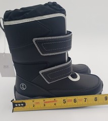 Lands‘ End Snow Flurry Insulated Boot Black Youth US 2 M Style 525909