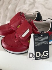 Dolce & Gabbana D&G Junior Toddler Sneakers EU 29 US 12 Italy
