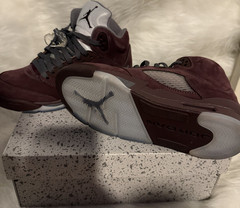 Jordan Air Jordan 5 Retro SE (GS) Deep Burgundy/Graphite 6.5Y FN4233-600