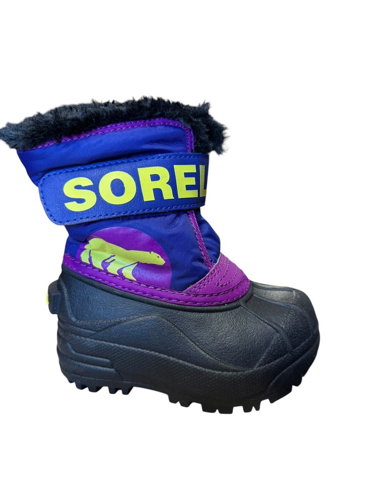 Sorel Kids Snow commander WaterProof Boots Size 6
