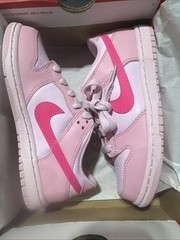 Nike Dunk Low PS ‘Triple Pink’ (DH9756-600) Little Kids Size 2y