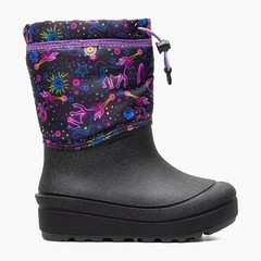 Bogs Snow Shell 73065-540 Kids US 5 Purple Multi Waterproof Winter Boots RHS6641