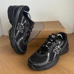New Balance 740 Black/Silver Kids Sneakers GR740BM – SZ 6 Y- 7.5 W