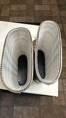 Burberry KIDS NOVA CHECK RAIN BOOTS 23/24 EUR Size 7.5 US Made in Italy