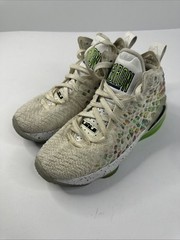 Nike LeBron 17 Air Command Force 2020 White Fruity Pebble – Youth Size 5