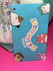 NWT Squishmallow Size 11/12 Green Blue Koala Kids Slippers Fun Plush Kevin A16