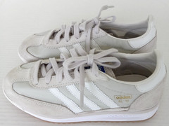 Size 4 Big Kids Adidas Originals SL 72 RS Youth Shoes IH8079 White and Gray